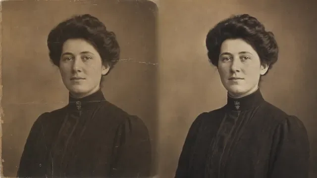 Photo Restoration: Repair old photos