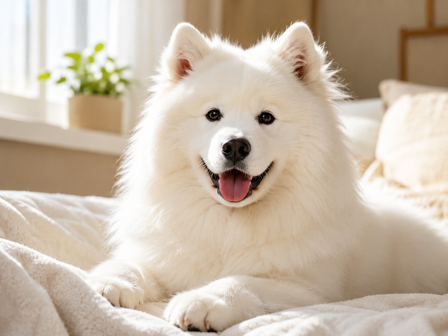 Photo Enhancer Free pet photo upscaling before and after card